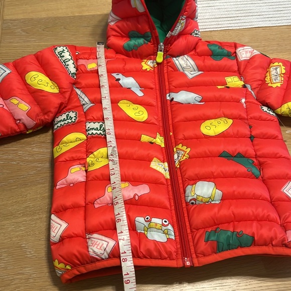Save the Duck X The Animal observatory Kids Red lobster coat sz 6 Nwot,8 yrs NWT - Picture 15 of 15
